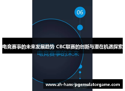 电竞赛事的未来发展趋势 CBC联赛的创新与潜在机遇探索