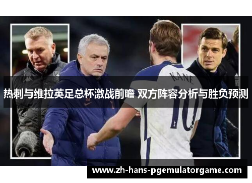 热刺与维拉英足总杯激战前瞻 双方阵容分析与胜负预测