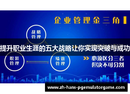 提升职业生涯的五大战略让你实现突破与成功 提升职业生涯的五大战略让你实现突破与成功