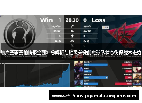 焦点赛事赛前情报全面汇总解析与胜负关键前瞻球队状态伤停战术走势